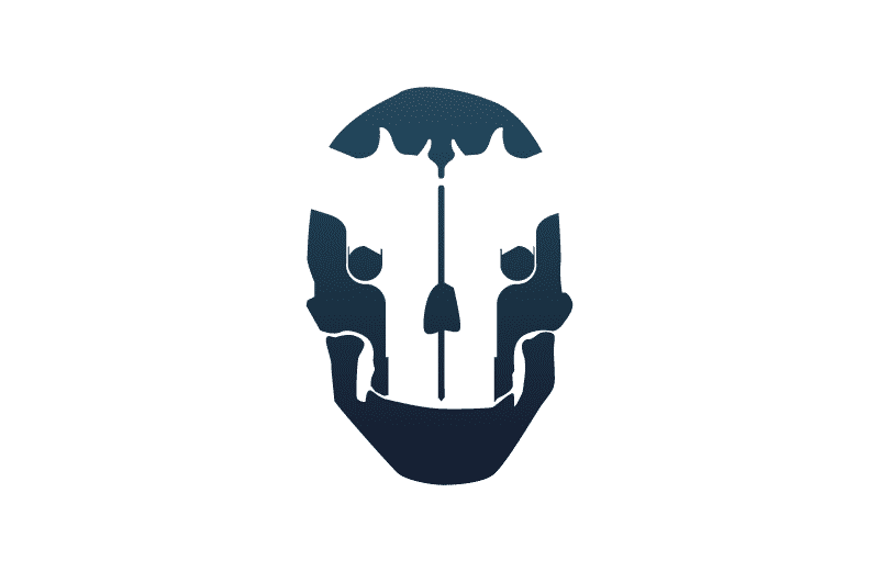 FPS Arcade Skull Logo