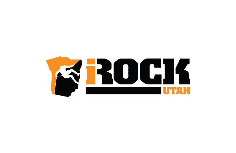 iRock Utah Climbing Gym Logo