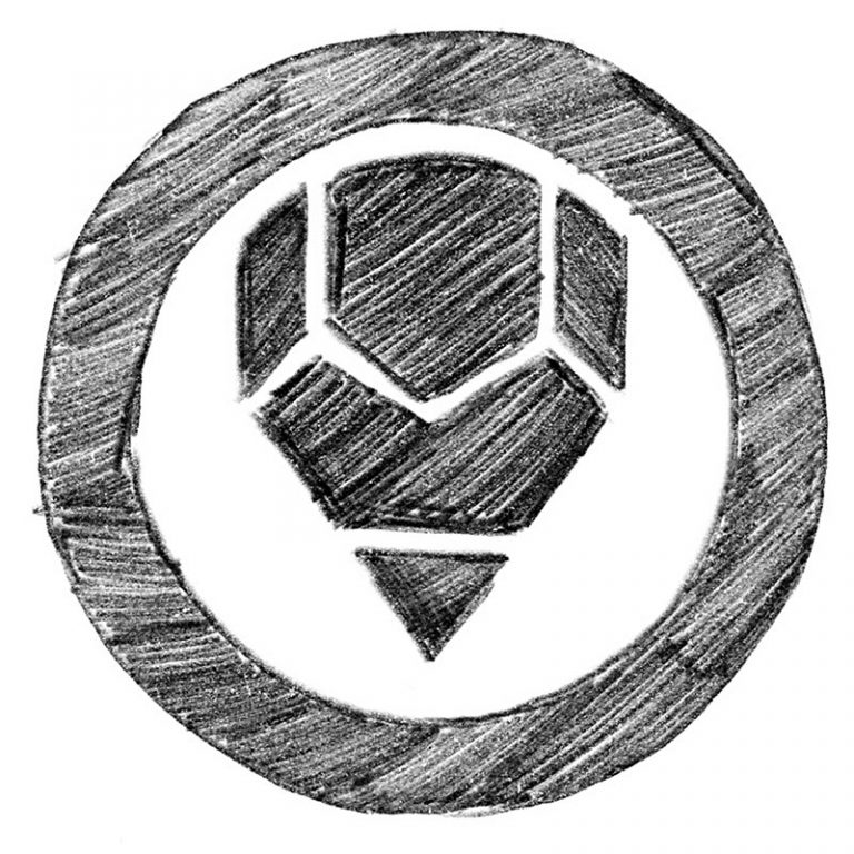 Pencil Logo Design Step One