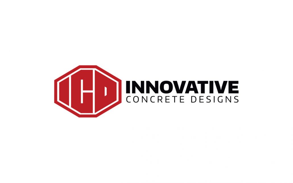 Innovative Concrete Designs Logo by Rebel Ape Marketing