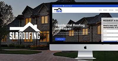 SLR Roofing Website